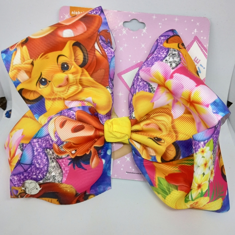 JoJo Siwa Colorful Lion King Hair Bow